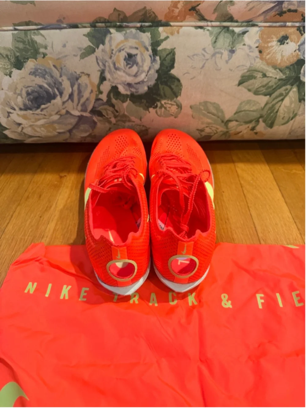 Nike ZoomX Dragonfly 2 Track Spikes Bright Crimson Lime Men's Size 13 FD8413-600 - Picture 5 of 6